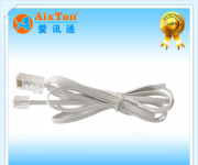 四芯RJ11轉(zhuǎn)RJ45電話語音跳線